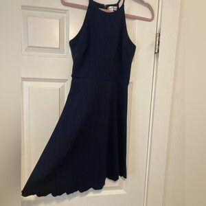 Navy blue dress